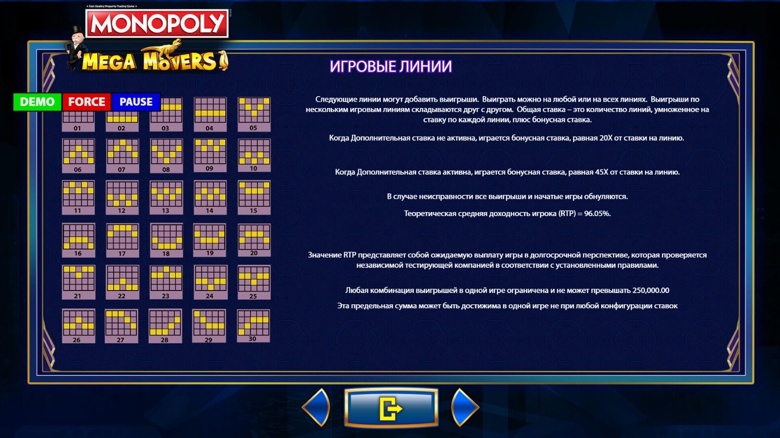 monopoly mega movers slot machine detail image 1