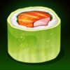 green roll of hesamaki - so much sushi