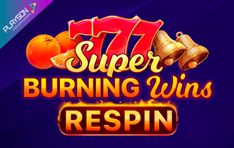 Super Burning Wins Respin slot machine