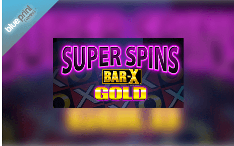 Super Spins Bar X Gold slot machine