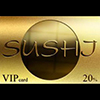 gold card of the vip-client: a scatter symbol - sushi