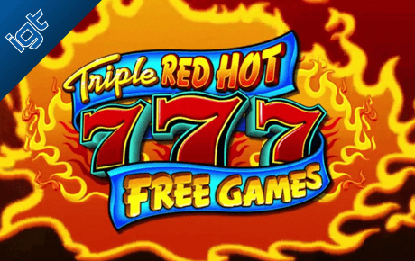 Triple Red Hot 7s slot machine