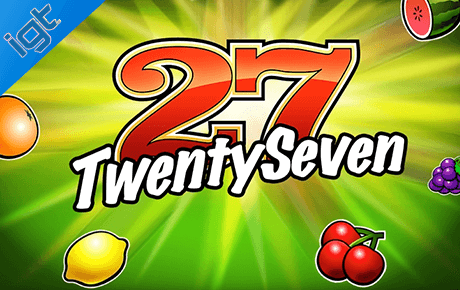 Twenty Seven slot machine