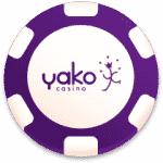 Yako Casino Bonus Chip logo
