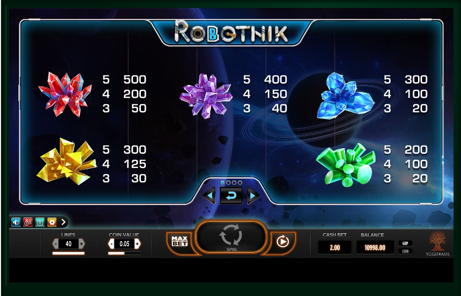 robotnik slot machine detail image 3