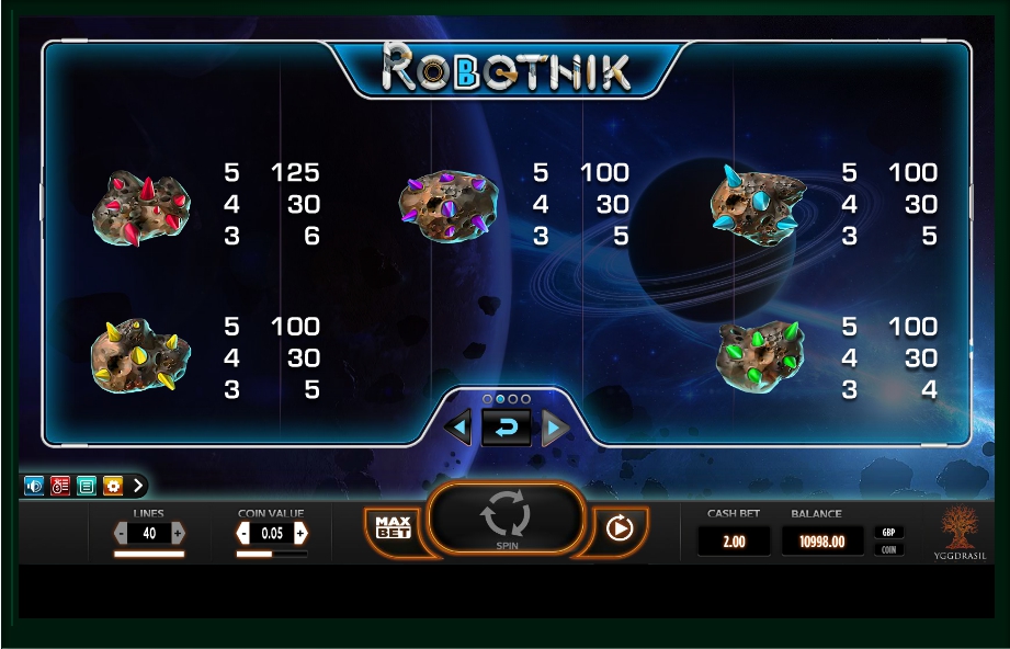 robotnik slot machine detail image 2